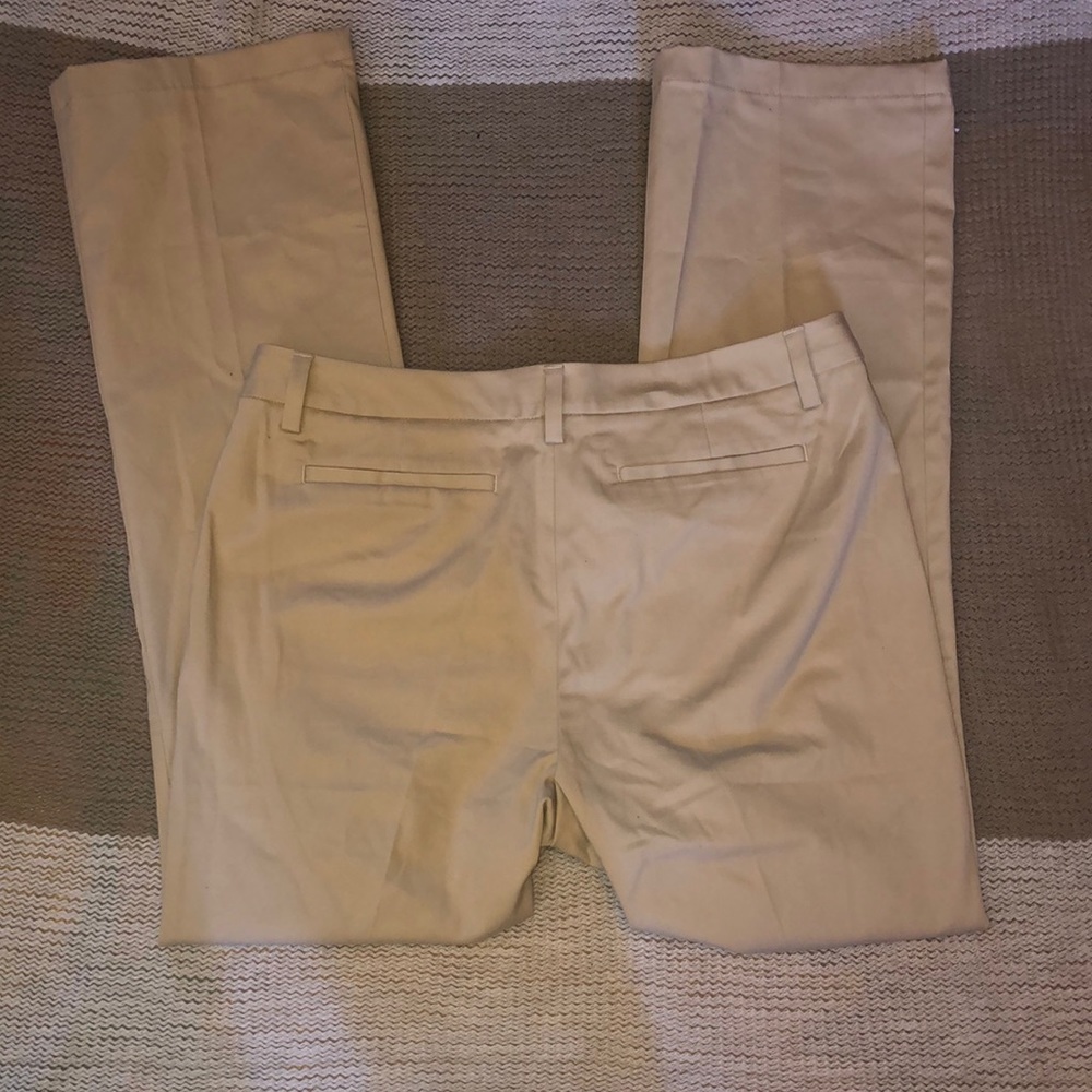 Land’s End Outfitters khaki slacks, regular length, size 12, like new-never worn